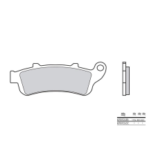 BREMBO robogó szinterelt fém fékbetétek - 07072XS egyéb motorkerékpár alkatrész