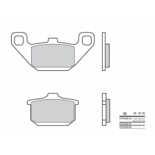 BREMBO Street Carbon Ceramic fékbetétek - 07KA0808 egyéb motorkerékpár alkatrész
