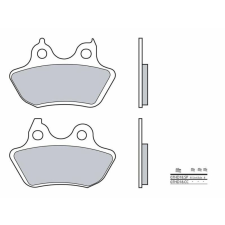BREMBO Street Sinterált Fémbetétes Fékbetétek - 07HD18SP egyéb motorkerékpár alkatrész