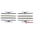 BREMBO tartozékkészlet, tárcsafékbetét A 02 294