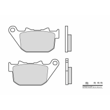 BREMBO utcai szinterelt fémbetétek - 07HD14SP egyéb motorkerékpár alkatrész