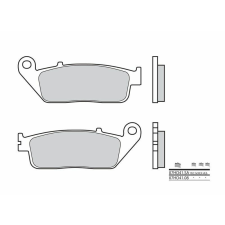 BREMBO utcai szinterelt fémbetétek - 07HO41SA egyéb motorkerékpár alkatrész