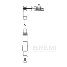 BREMI Gyújtógyertya kábel BREMI 204/75 autóalkatrész