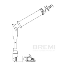 BREMI Gyújtógyertya kábel BREMI 6A84/33 autóalkatrész