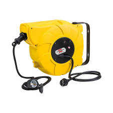 Brennenstuhl Kabeltrommel  Automatik Gelb 16+2m IP44 (1241000300) hosszabbító, elosztó