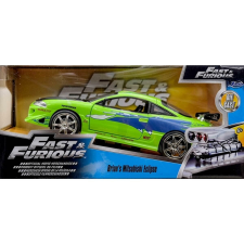  Brian&#039;s Mitsubishi Eclipse F&amp;F zöld modellautó 1:24 makett
