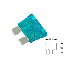 Bright Ride Biztosíték normál késes 15A (kék) autóalkatrész