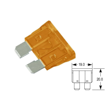 Bright Ride Biztosíték normál késes 5A (narancs) autóalkatrész