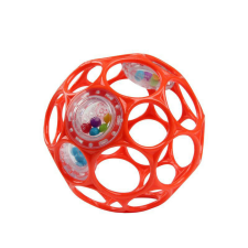 Bright Starts játék Oball Rattle 10cm narancs készségfejlesztő