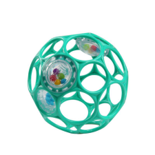 Bright Starts játék Oball Rattle 10cm türkiz csörgő