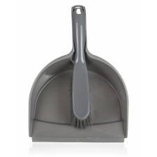  BRILANZ ECONOMY lapát és kézi seprű szett gumírozott éllel, ezüst 43945301 takarító és háztartási eszköz