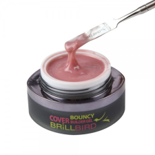 BrillBird - BOUNCY COVER BUILDER GEL - DARK - 15ML műköröm zselé