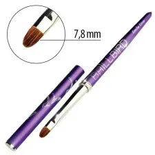 BrillBird - Smile Line - Természetes szőrű zselés ecset@ UTOLSÓ DARABOK! műkörmös ecset