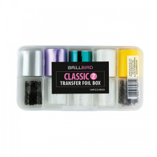 BrillBird - TRANSZFERFÓLIA BOX - KLASSZIKUS - 2. körömdíszítő