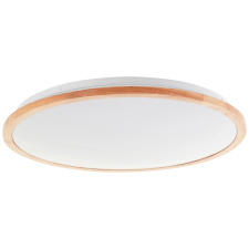 Brilliant Bario LED-es mennyezeti lámpa Fehér/fa világos 52 cm átmérő CCT világítás