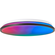 Brilliant Heida LED-es mennyezeti panel 48 cm fekete világítás