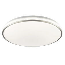 Brilliant LED-es mennyezeti lámpa Avalis fehér/csiszolt alumínium átmérő 38 cm világítás