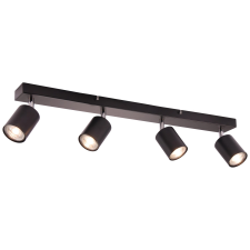Brilliant LED-es mennyezeti spotlámpa Taio 4 izzós fekete 69,5 cm világítás