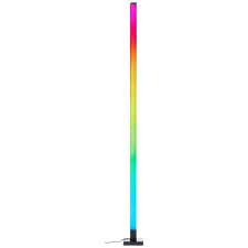 Brilliant Neele RGB + CCT LED-es asztali lámpa 12,5 átmérő Fekete világítás