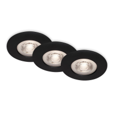 Briloner süllyesztett lámpamodul "KULANA" fekete 3 db LED/4,9 W világítás