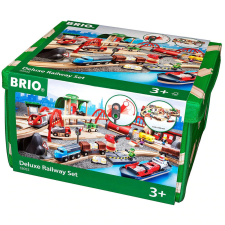  Brio 33052 Deluxe vasút és utak szett kisvasút