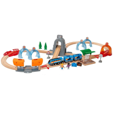 BRIO : Action Tunnel játékmozdony pálya kisvasút