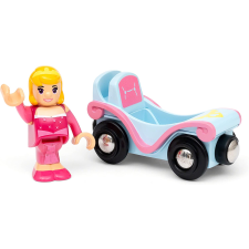 BRIO Disney Princess Aurora & Wagon játékfigura