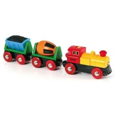 BRIO Elemes Action mozdony 33319 Brio autópálya és játékautó