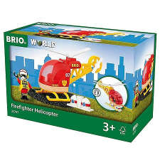 BRIO Tűzoltó helikopter (33797) helikopter és repülő
