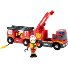 BRIO World 33811 Mentő tűzoltóautó modellvasút szett