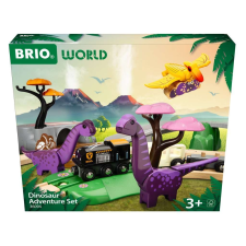 BRIO World Dinoszauruszos felfedező vonat készlet - Színes kisvasút