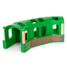 BRIO World Rugalmas alagút - Zöld autópálya és játékautó