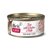 Brit Brit Care Cat Tuna with Chicken & Milk 24 x 70 g macskaeledel