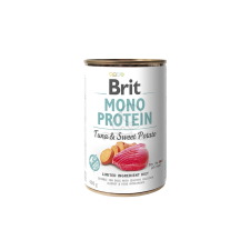 Brit Brit Mono Protein Tuna & Sweet Potato 400 g kutyaeledel