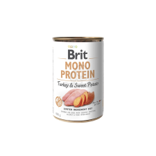 Brit Brit Mono Protein Turkey &amp; Sweet Potato 400 g kutyaeledel