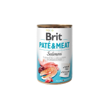 Brit Brit Paté & Meat Salmon 24 x 400 g kutyaeledel