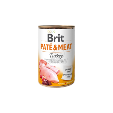 Brit Brit Paté & Meat Turkey 24 x 400 g kutyaeledel