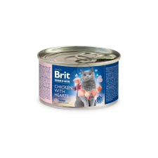 Brit Brit Premium by Nature Cat - Chicken with Hearts 200 g macskaeledel