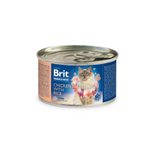 Brit Brit Premium by Nature Cat - Chicken with Rice 6 x 200 g macskaeledel