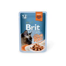 Brit Brit Premium Cat Gravy - Turkey Fillets 24 x 85 g macskaeledel
