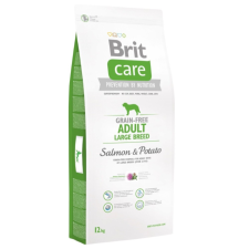 Brit Care Adult Large Breed Salmon & Potato 12kg kutyaeledel