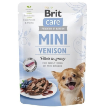 Brit Care Brit Care Mini Venison fillets in gravy 85 g kutyaeledel