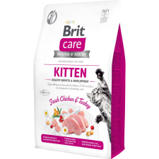 Brit Care Cat GF Kitten 2 kg kölyök macskáknak csirke&pulyka 171278 macskaeledel
