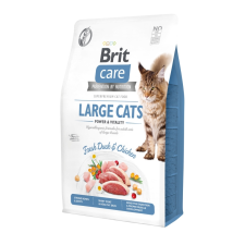Brit Care Cat Grain Free Adult Large Cats macskatáp 2kg macskaeledel
