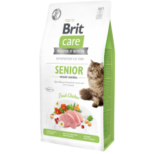 Brit Care Cat Grain-Free Senior Weight Control 7 kg macskaeledel