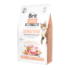 Brit Care Cat Grain-Free Sensitive Healthy Digestion & Delicate Taste 2 kg macskaeledel