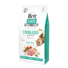 Brit Care Cat Grain-Free Sterilized Urinary Heatlh Chicken 2kg macskaeledel