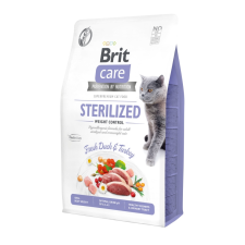 Brit Care Cat Grain Free Sterilized Weight macskatáp 2kg macskaeledel