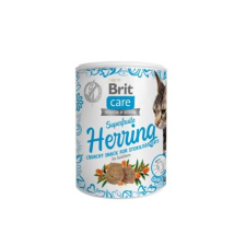 Brit Care Cat Snack Superfruits Herring 100g jutalomfalat macskáknak