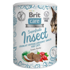Brit Care Cat Snack Superfruits Insect Hypoallergenic 100 g jutalomfalat macskáknak